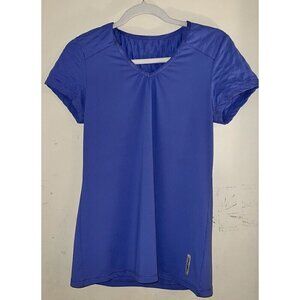 Ladies HEAD Brand Tennis Shirt - Size Medium, Purple/Blue Color, Cool Silky Feel